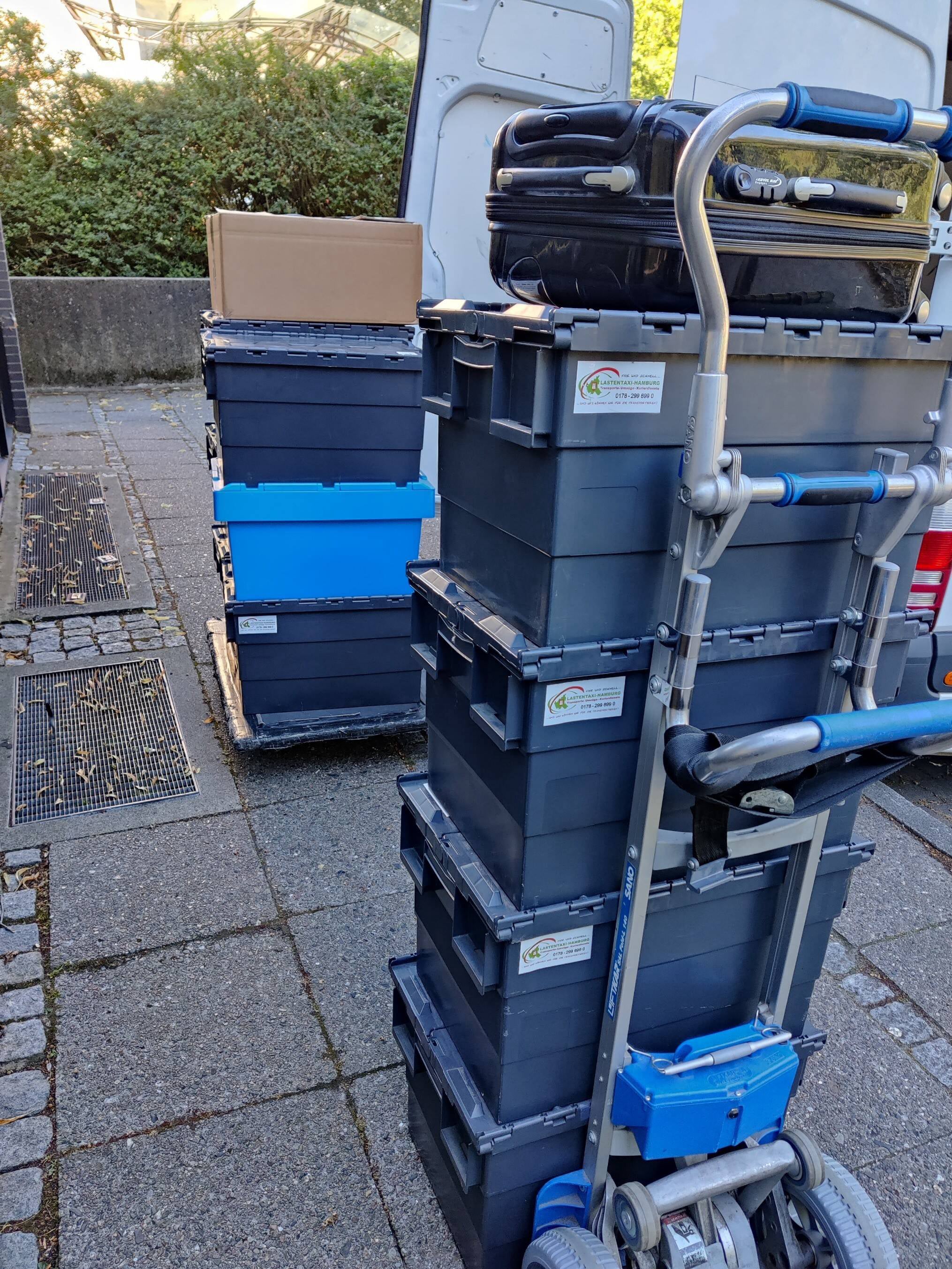 Kleinumzug in Hamburg